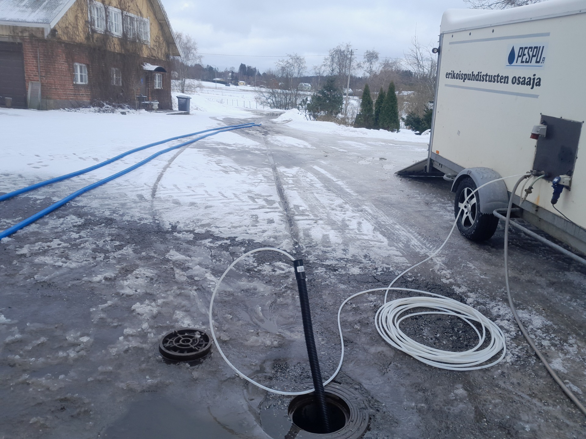 Putkien, Kaivojen ja pihojen höyrysulatus